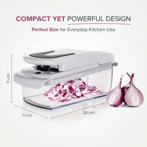 Opal Abode 18-in-1 Vegetable Chopper with Container – product image 2