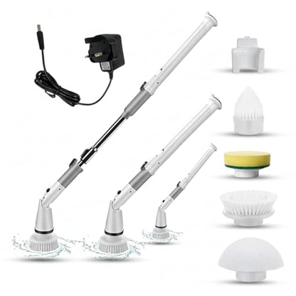 Opal Abode Cordless Electric Spin Scrubber with 4 Brush Heads – product image 1