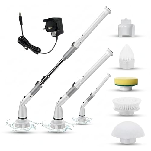 Opal Abode Cordless Electric Spin Scrubber with 4 Brush Heads – product image 1