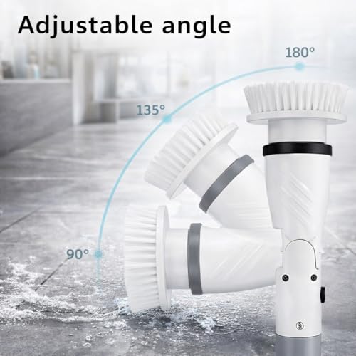 Opal Abode Cordless Electric Spin Scrubber with 4 Brush Heads – product image 5