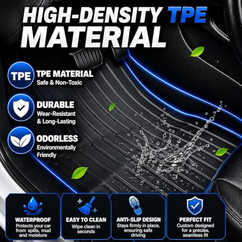 Opal Abode Tesla Model Y 2021–2024 6-Piece Floor Mat Set – product image 5