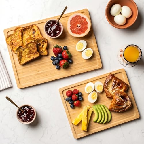 Opal Abode 3-Piece Reversible Bamboo Cutting Board Set – product image 6