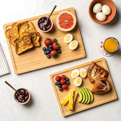 Opal Abode 3-Piece Reversible Bamboo Cutting Board Set – product image 6