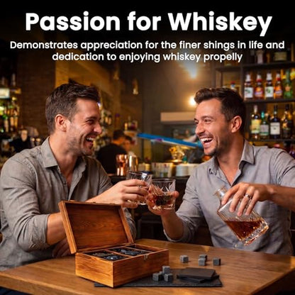 Opal Abode 760mL Whiskey Decanter Gift Set with Chilling Stones – product image 6