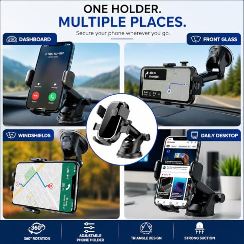 Opal Abode Universal 360° Car Air Vent Phone Holder – product image 6