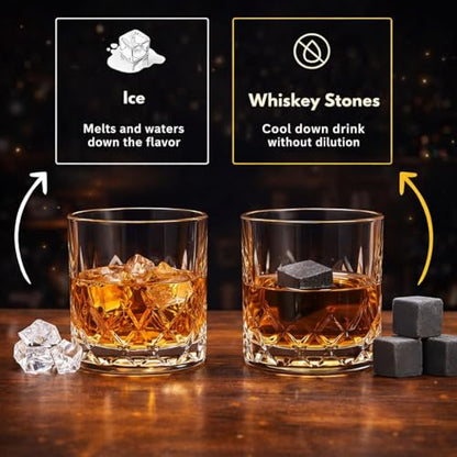 Opal Abode 760mL Whiskey Decanter Gift Set with Chilling Stones – product image 5