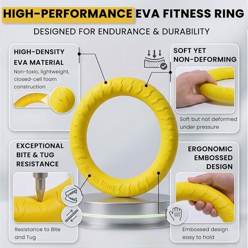 Opal Abode 3-Piece Floating Dog Ring & Ball Toy Set – product image 4