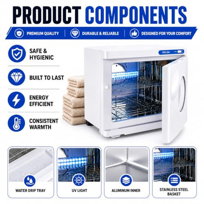 Opal Abode 23L Professional Hot Towel Warmer Cabinet – product image 3