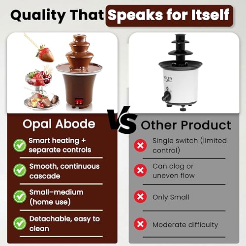 Opal Abode 3-Tier Chocolate Fountain Machine – product image 4