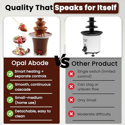 Opal Abode 3-Tier Chocolate Fountain Machine – product image 4