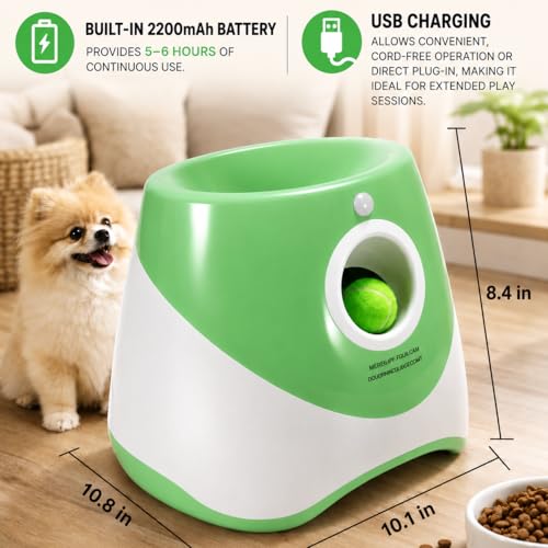 Opal Abode Automatic Dog Ball Launcher with 6 Balls – product image 11