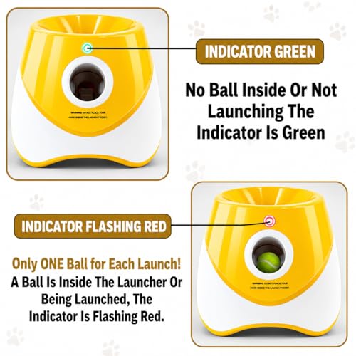 Opal Abode Automatic Dog Ball Launcher with 6 Balls – product image 4