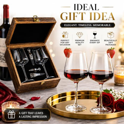 Opal Abode Long-Stem Wine Glass Gift Set with Accessories – product image 6