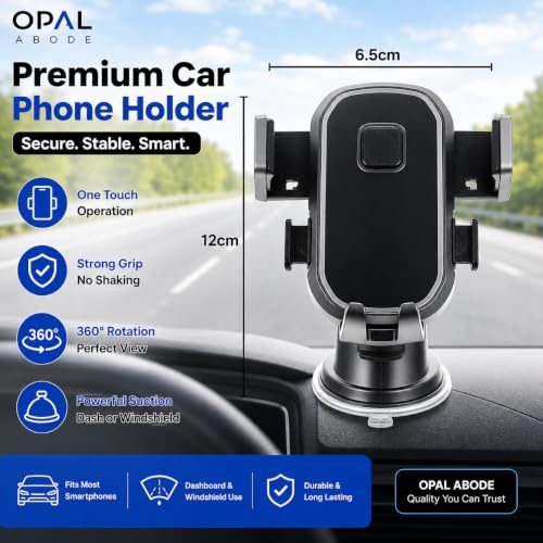 Opal Abode Universal 360° Car Air Vent Phone Holder – product image 2