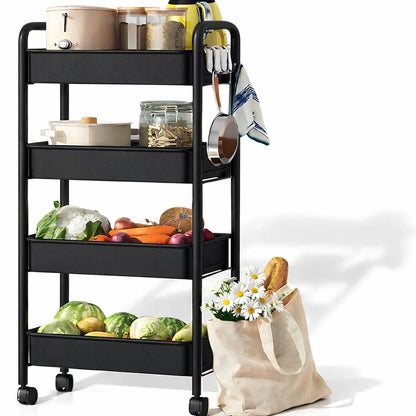 Opal Abode 4-Tier Rolling Storage Trolley – product image 8