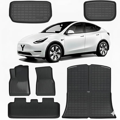 Opal Abode Tesla Model Y 2021–2024 6-Piece Floor Mat Set – product image 8
