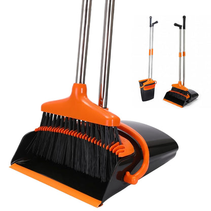Opal Abode Long-Handle Broom and Upright Dustpan Set – product image 8