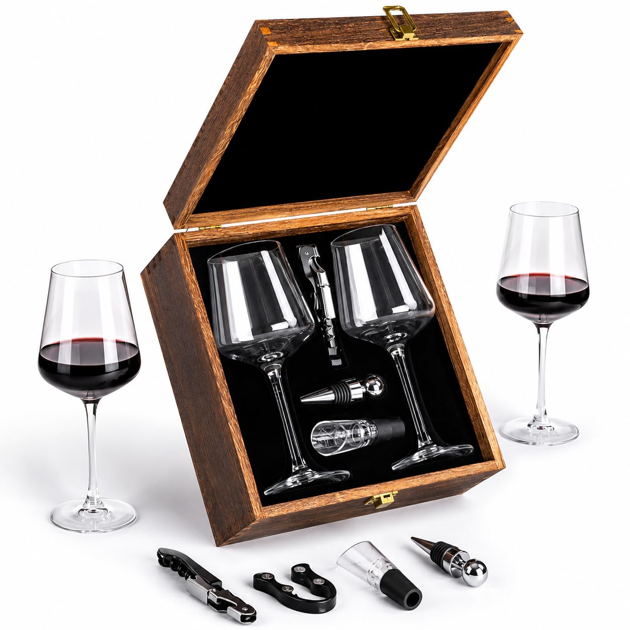 Opal Abode Long-Stem Wine Glass Gift Set with Accessories – product image 8