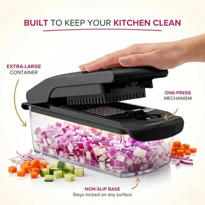 18-in-1 Vegetable Chopper with Container
